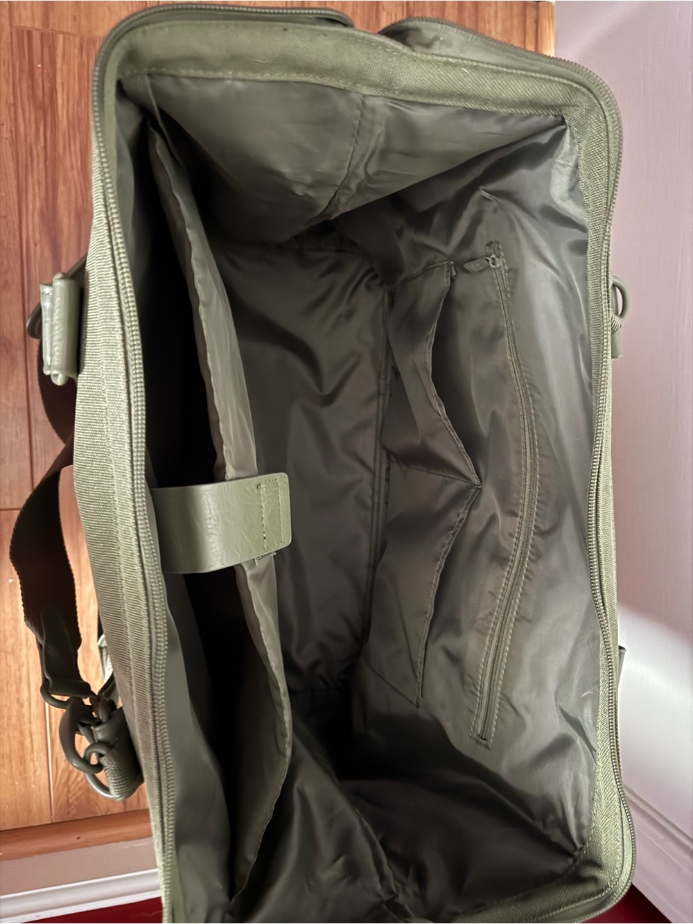 Beis weekender bag green - Picture 2 of 16